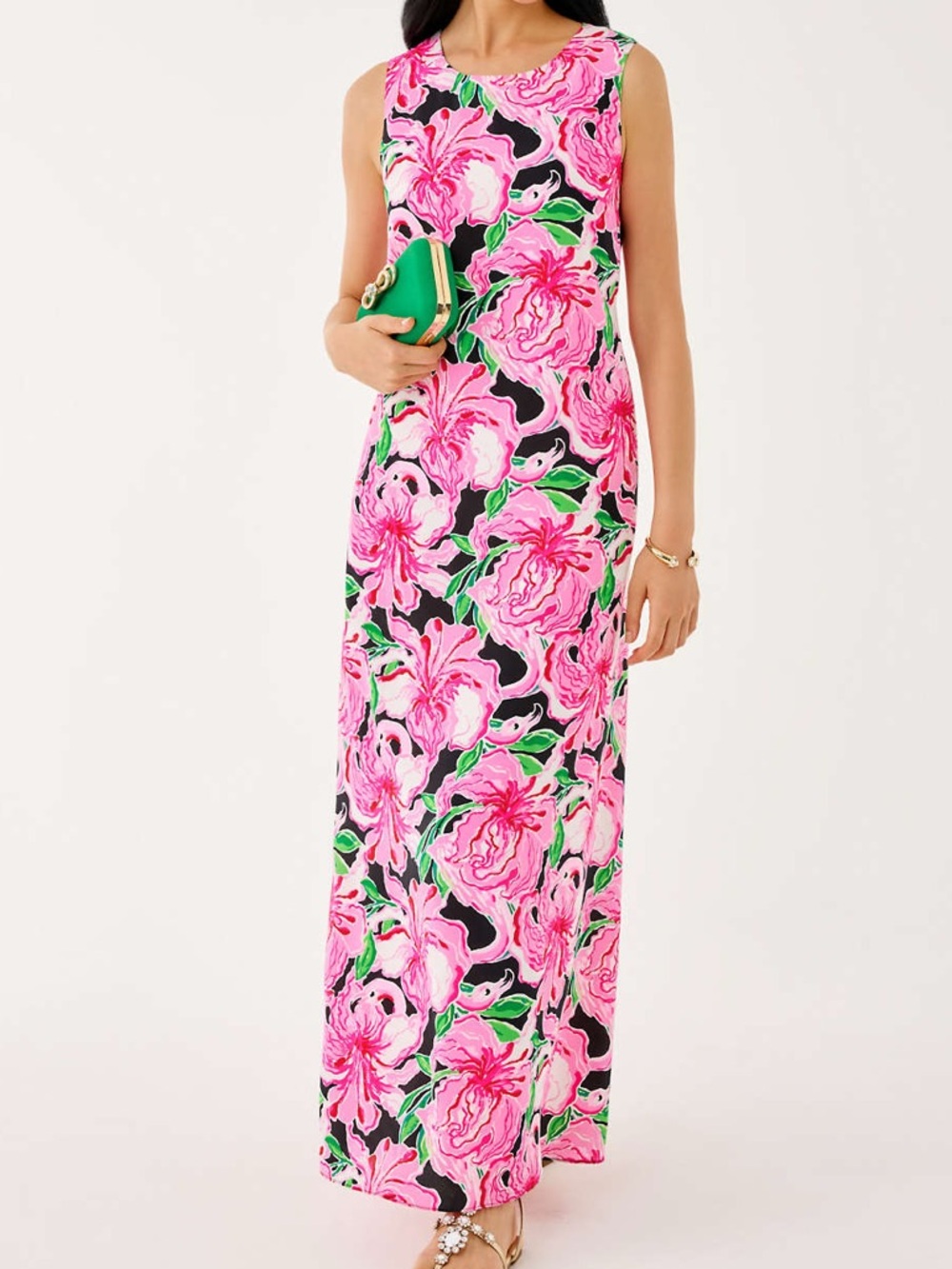 Lilly Pulitzer Iris Silk Maxi Dress - Picture 2 of 5